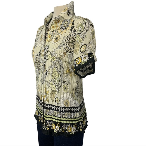 Mandee Multicolour Short Sleeves Blouse Size Sp - Picture 10 of 10